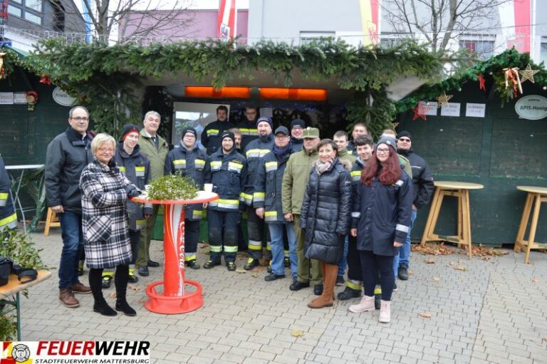 Glühweinstand der Stadtfeuerwehr Mattersburg